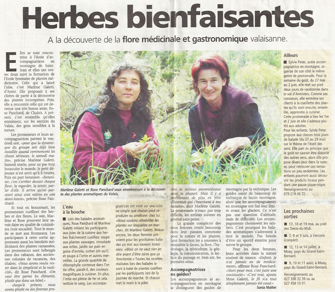 nouvelliste 2002